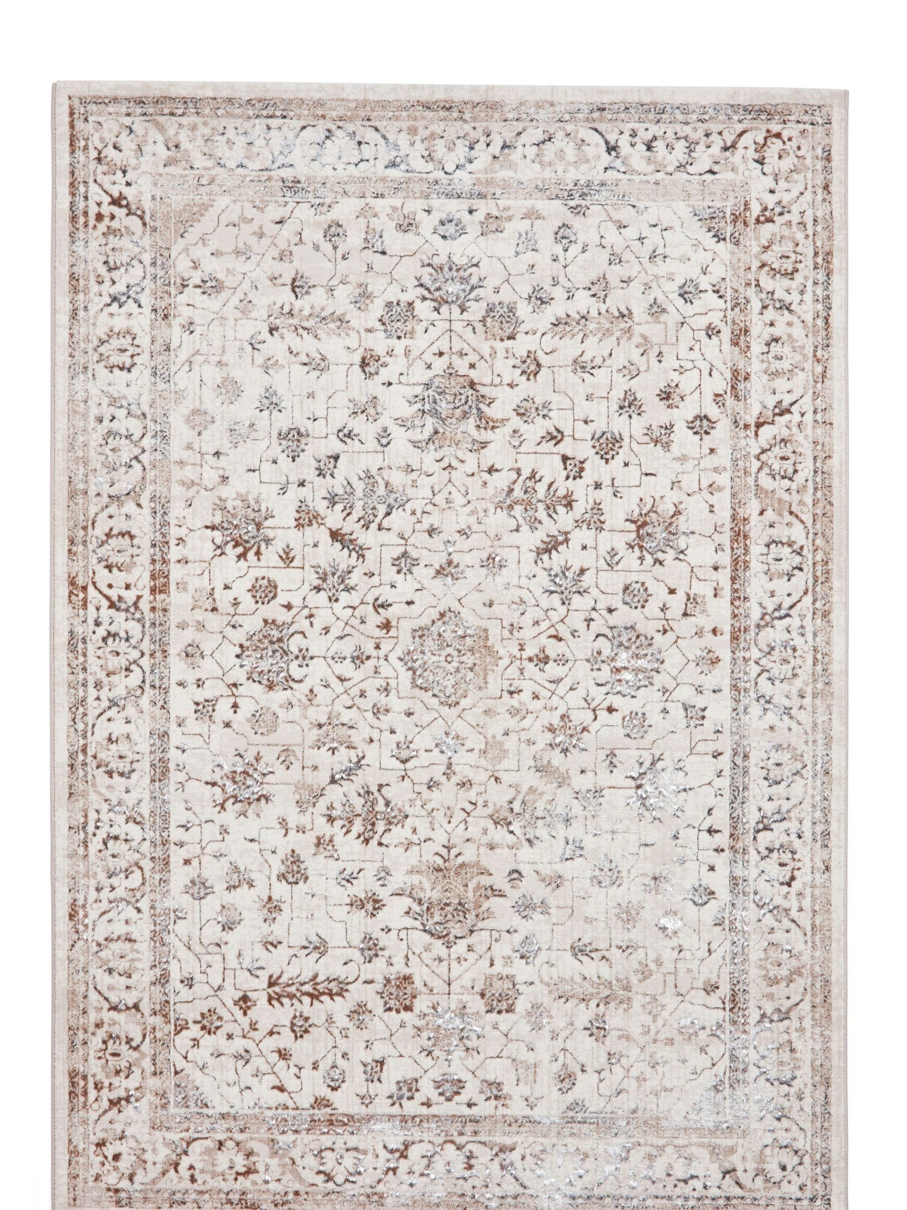Think Rugs beige vintage rug - British product