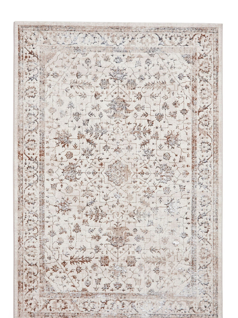 Think Rugs beige vintage rug - British product