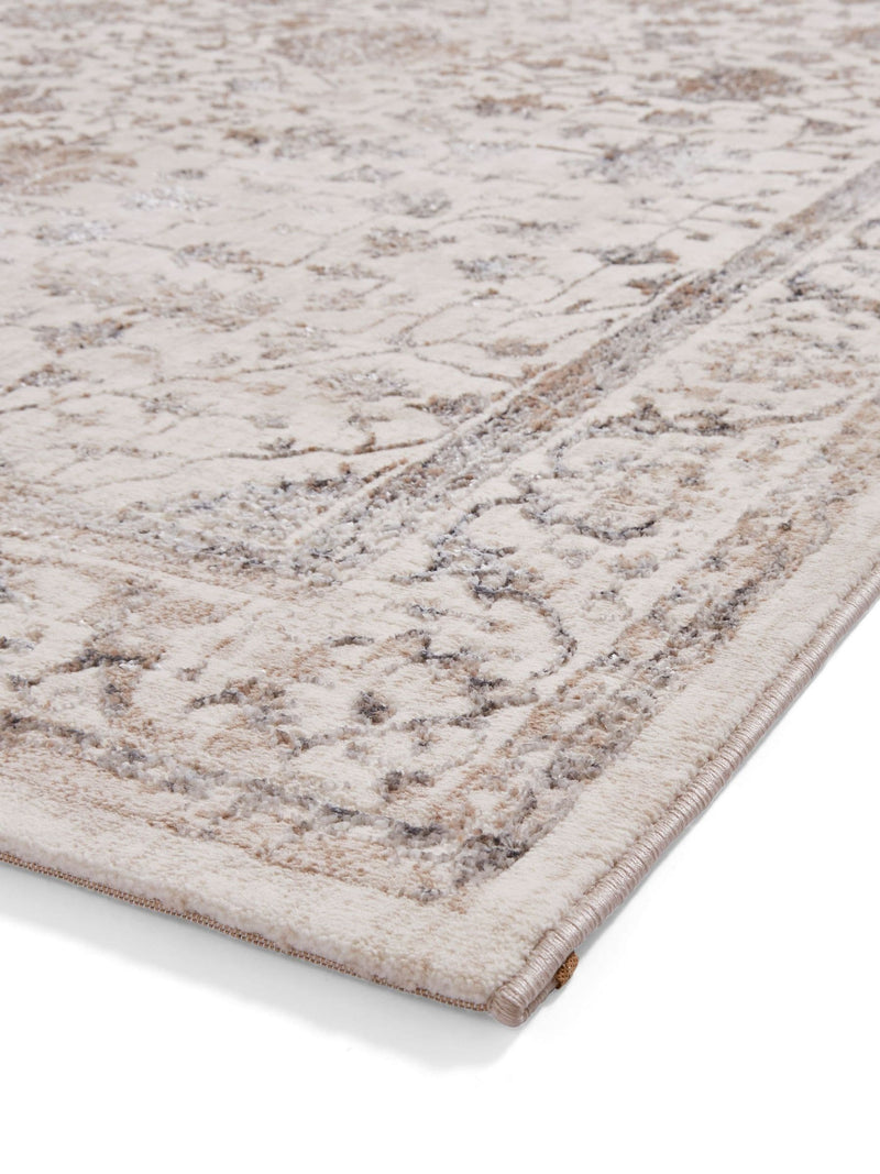 Think Rugs beige vintage rug - British product