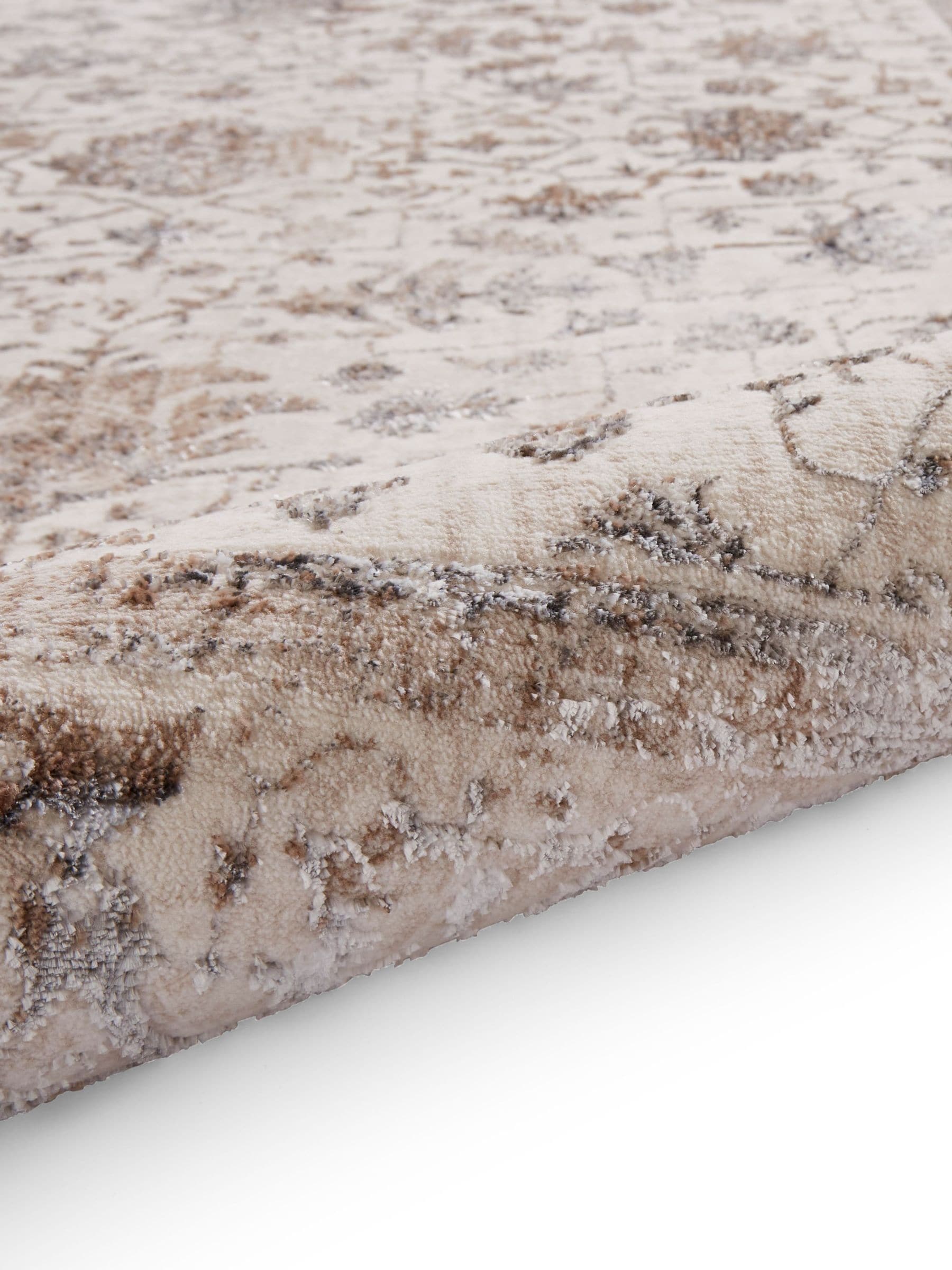 Think Rugs beige vintage rug - British product