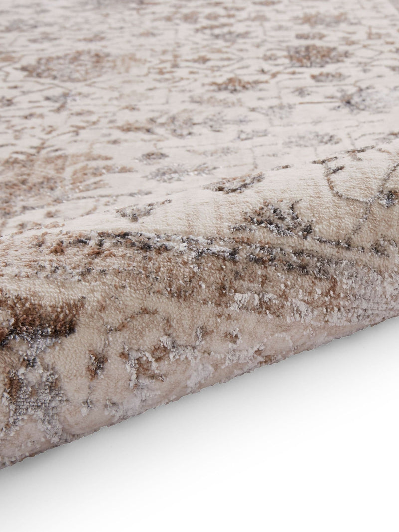 Think Rugs beige vintage rug - British product