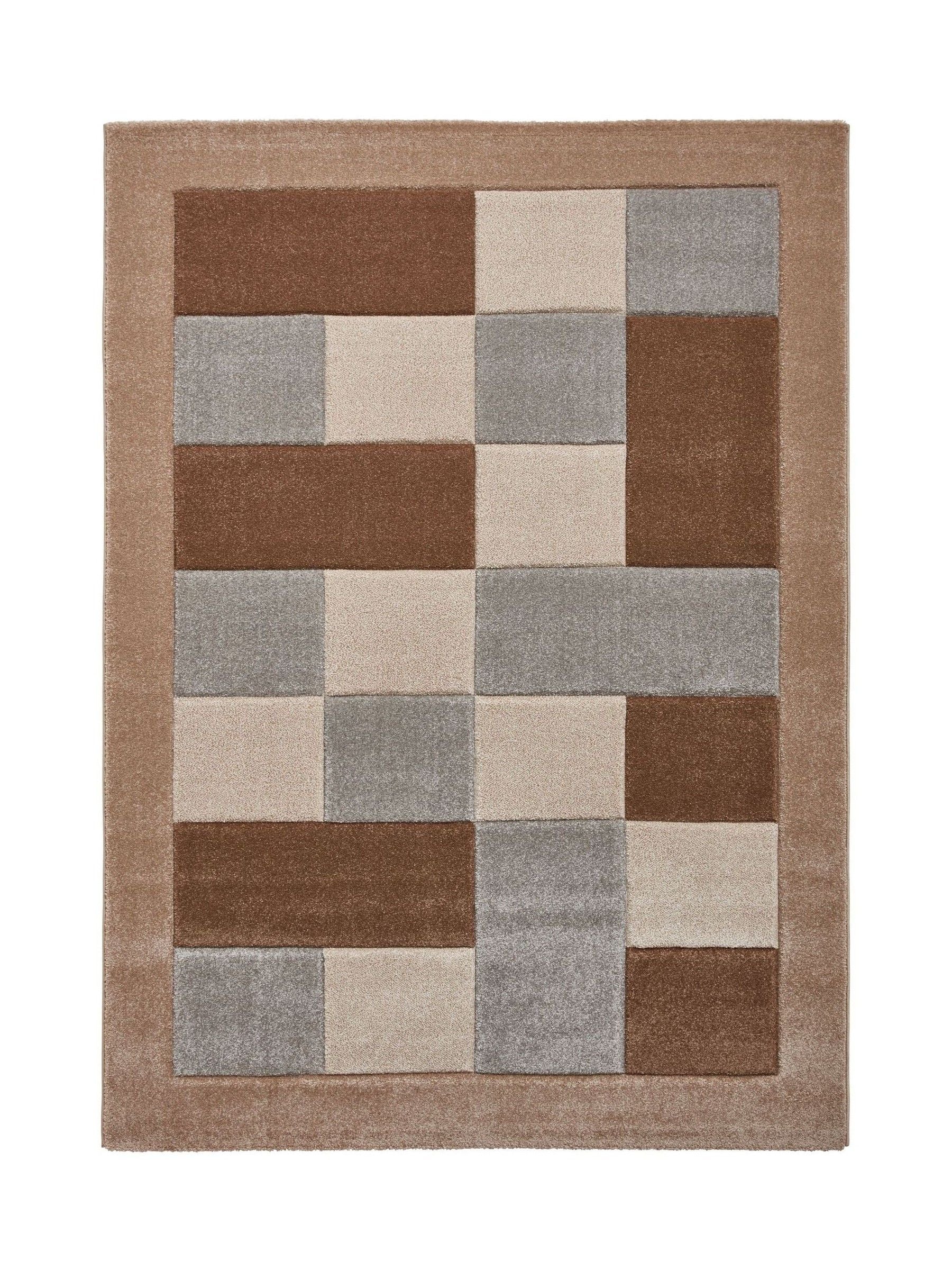Think Rugs Brooklyn geometric rug, imported from the UK