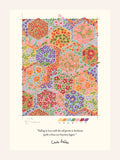 Laura Ashley Multi Fulford Patchwork Medium Wall Art Frame