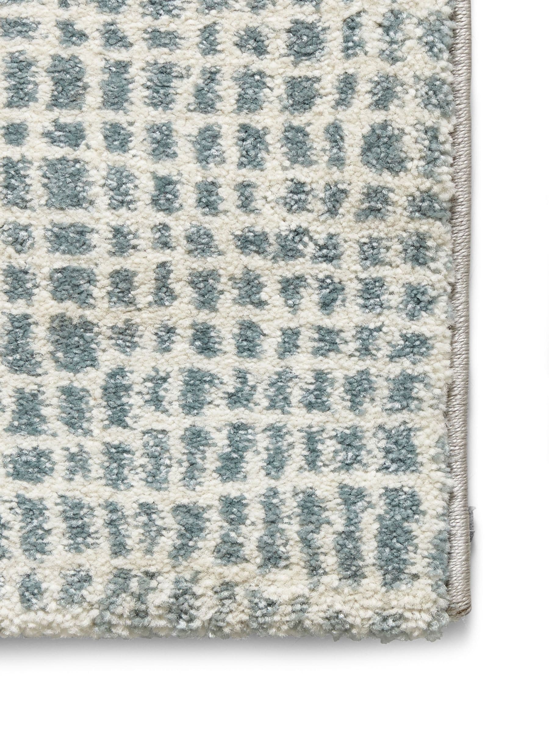 Think Rugs Blue Brooklyn rug, imported from the UK