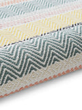 Think Rugs hand-woven cotton geometric rug, UK version