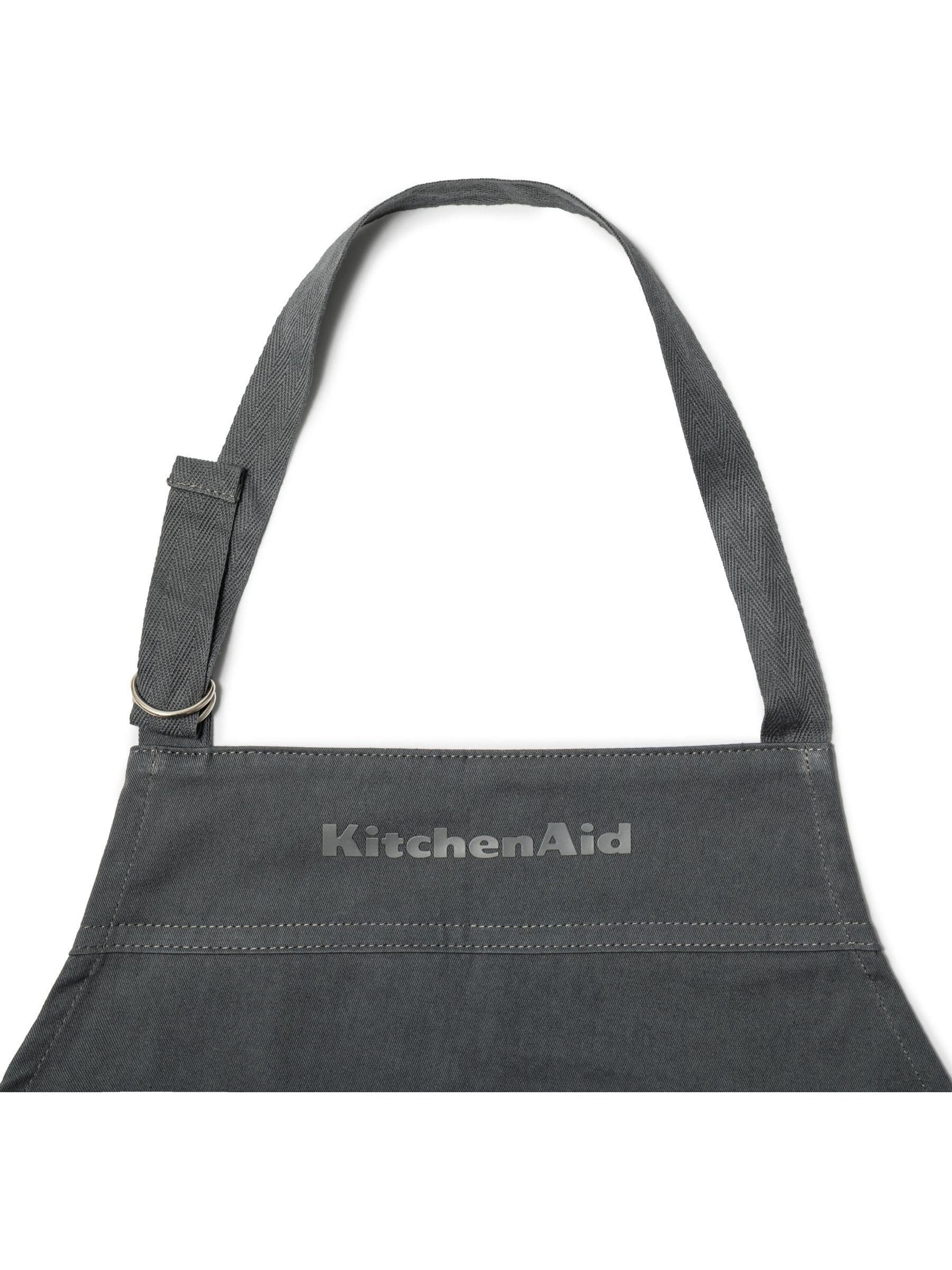 KitchenAid grey cotton adjustable apron (British brand)