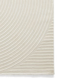 Think Rugs cream Flores modern rug, UK version
