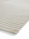 Think Rugs cream Flores modern rug, UK version