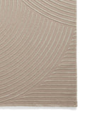 Think Rugs Mink Flores modern rug 100% polyester, UK version