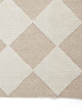 Think Rugs Lyna beige modern rug, UK version