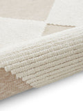 Think Rugs Lyna beige modern rug, UK version