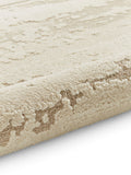 Think Rugs Cream Elio modern abstract rug, UK version