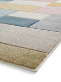 Think Rugs Multi Matrix geometric rug, imported from the UK