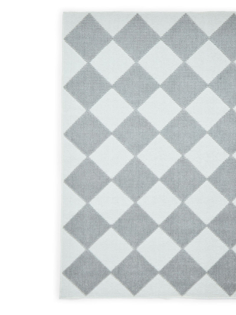 Think Rugs Lyna washable modern rug in cream (British brand)