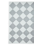 Think Rugs Lyna washable modern rug in cream (British brand)