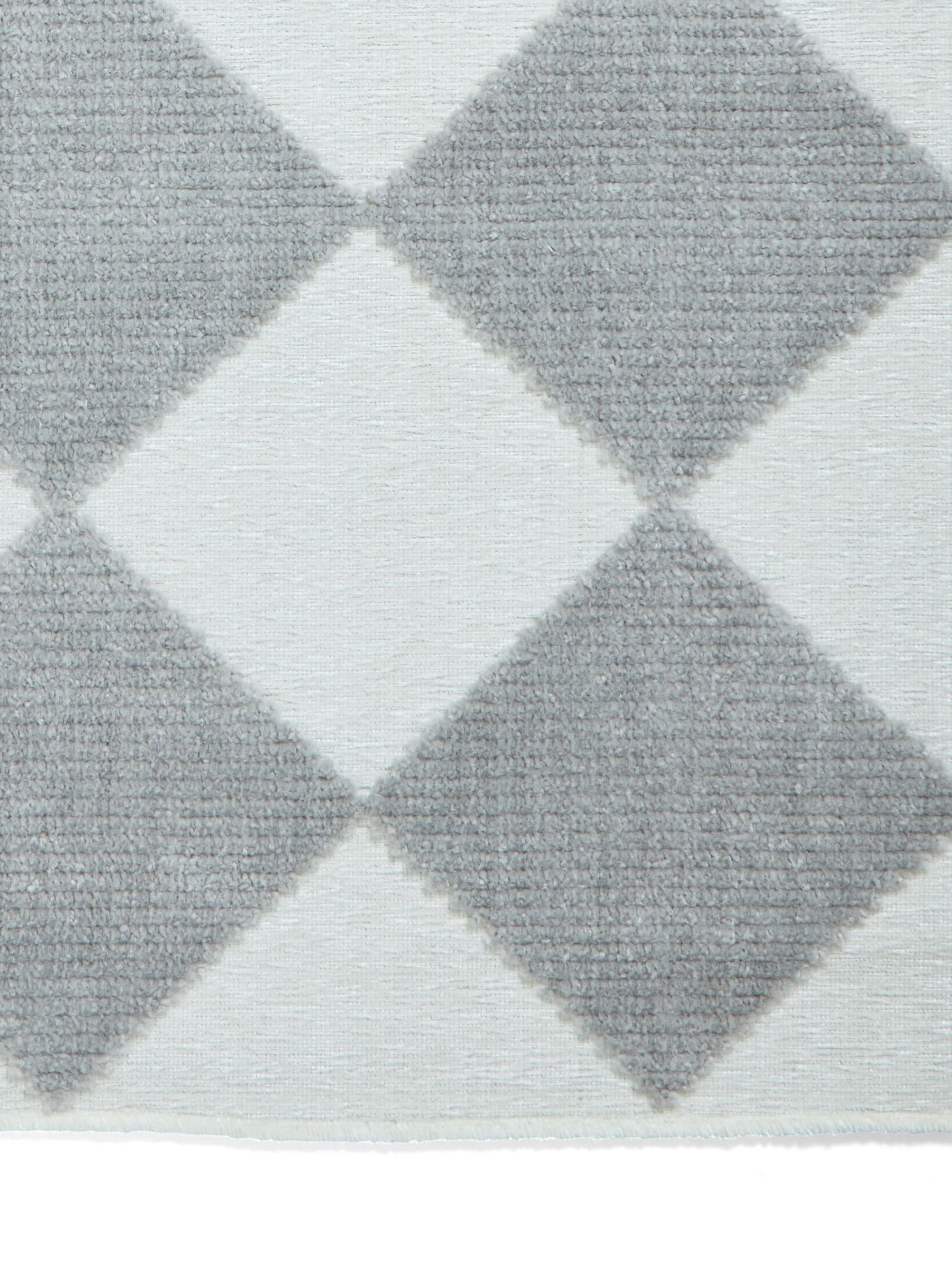 Think Rugs Lyna washable modern rug in cream (British brand)