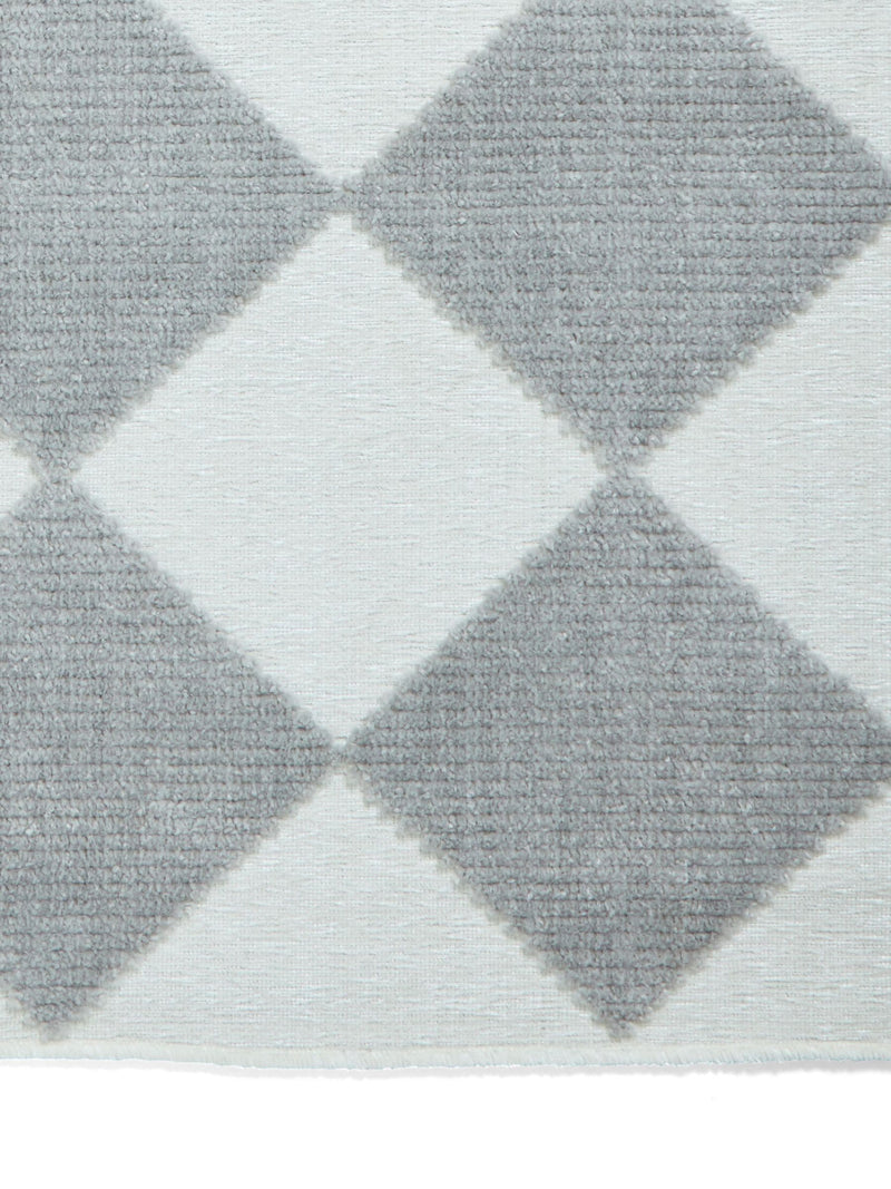 Think Rugs Lyna washable modern rug in cream (British brand)