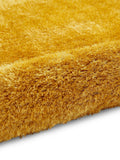 Think Rugs Yellow Lux Shaggy rug - British product