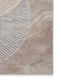 Think Rugs Gold Creation modern geometric rug, imported from the UK