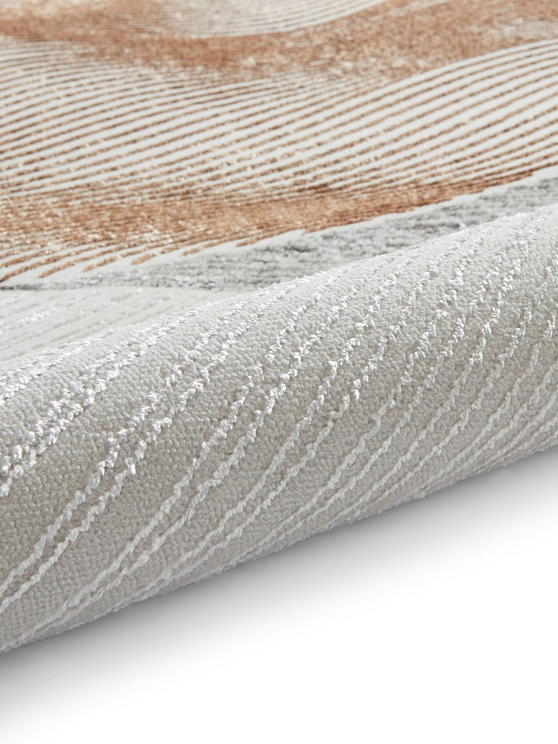 Think Rugs Gold Creation modern geometric rug, imported from the UK