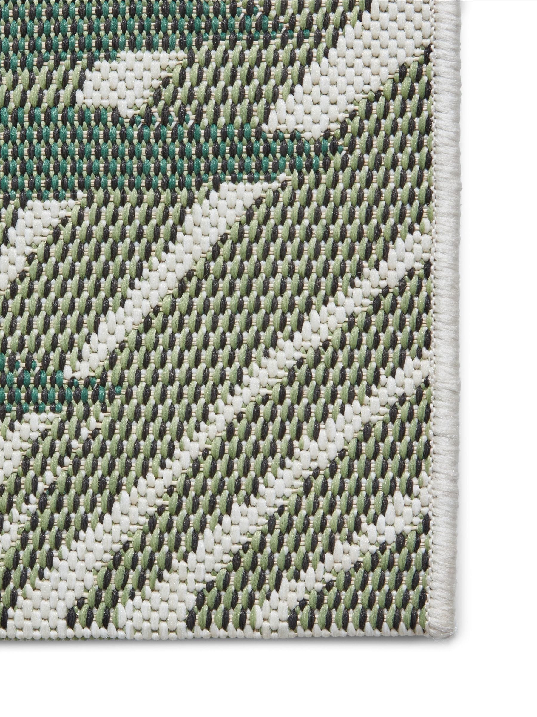 Think Rugs Green Miami outdoor rug, imported from the UK