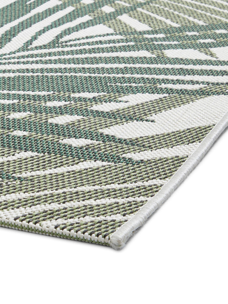 Think Rugs Green Miami outdoor rug, imported from the UK