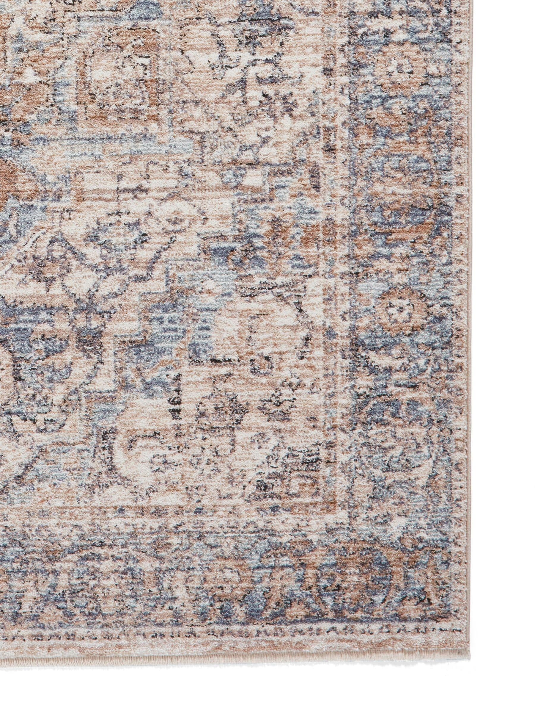 Think Rugs Blue vintage rug (British brand)