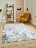 Think Rugs Silver Tidal TL46 Modern Abstract Rug