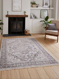 Think Rugs Grey Vintage 35018 Vintage Rug