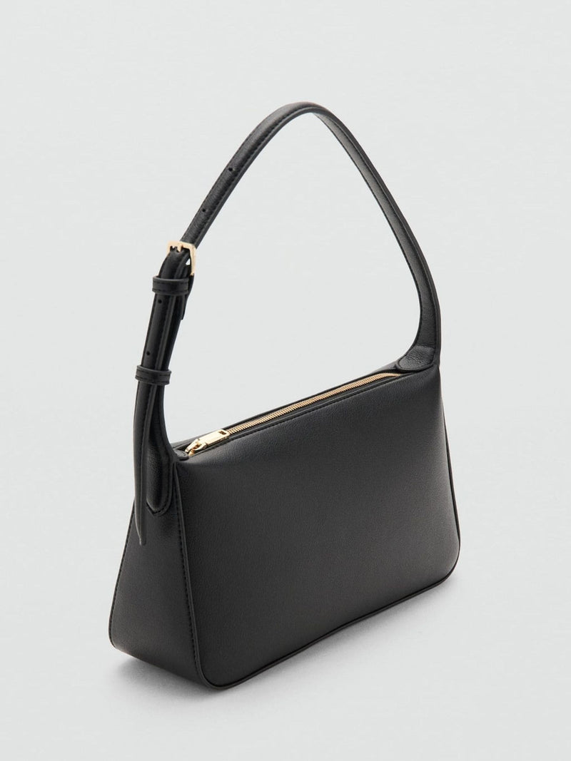 Mango black effect shoulder bag small size (British brand)