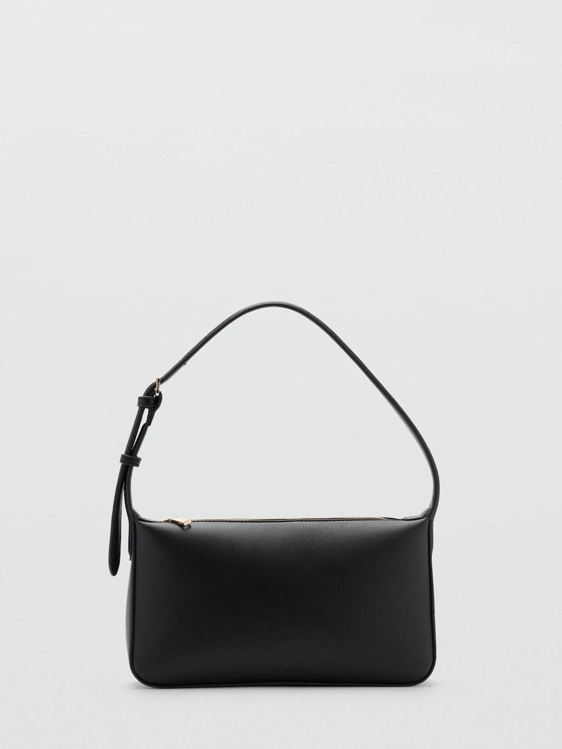 Mango black effect shoulder bag small size (British brand)