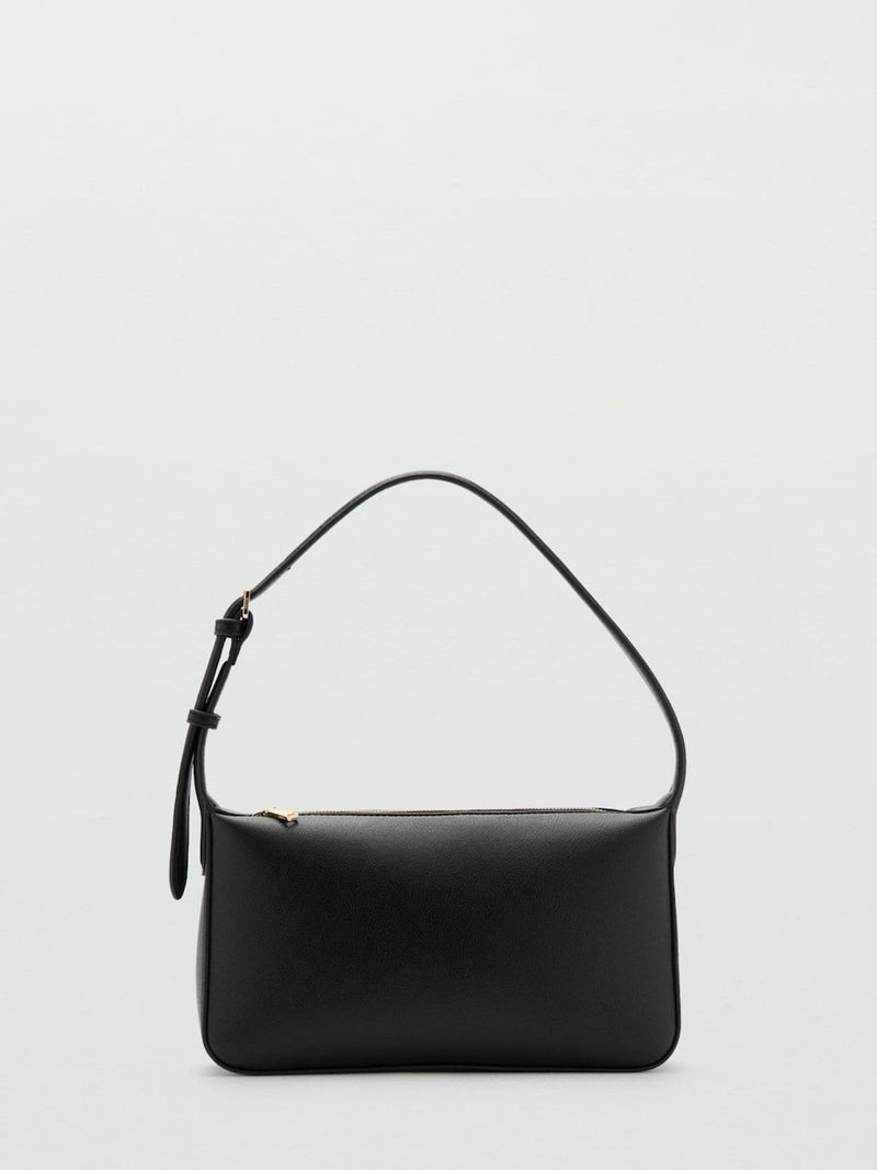 Mango black effect shoulder bag small size (British brand)