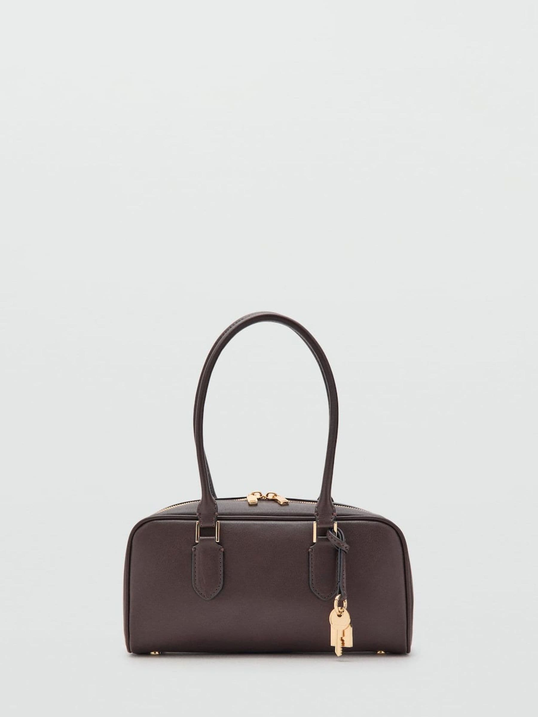 Mango Brown Effect bowling bag small, UK version