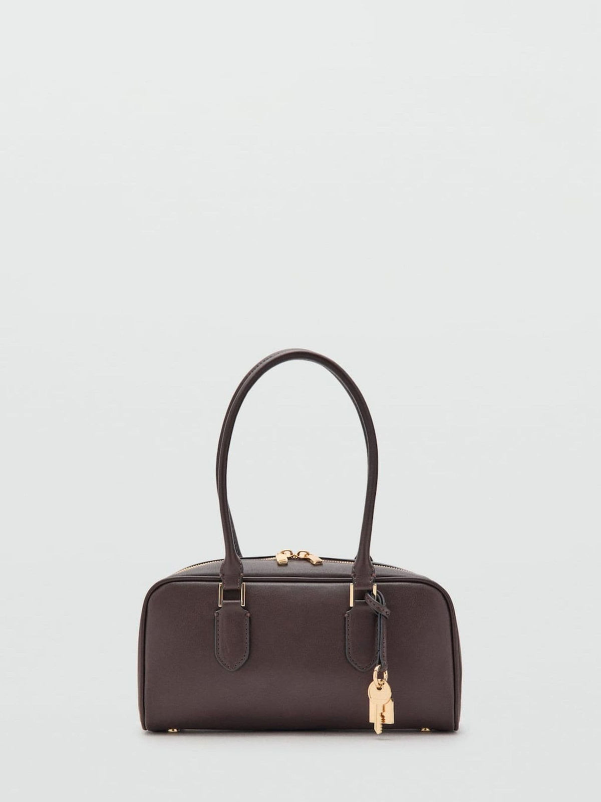 Mango Brown Effect bowling bag small, UK version