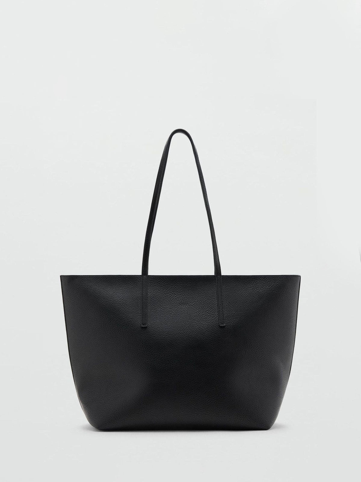 Mango Black Effect tote bag large (British brand)