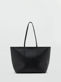 Mango Black Effect tote bag large (British brand)
