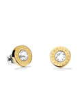 Tommy Hilfiger gold-plated stud earrings, UK version