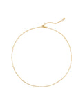 Dinny Hall gold paperclip chain necklace adjustable 16-18 inch (British brand)
