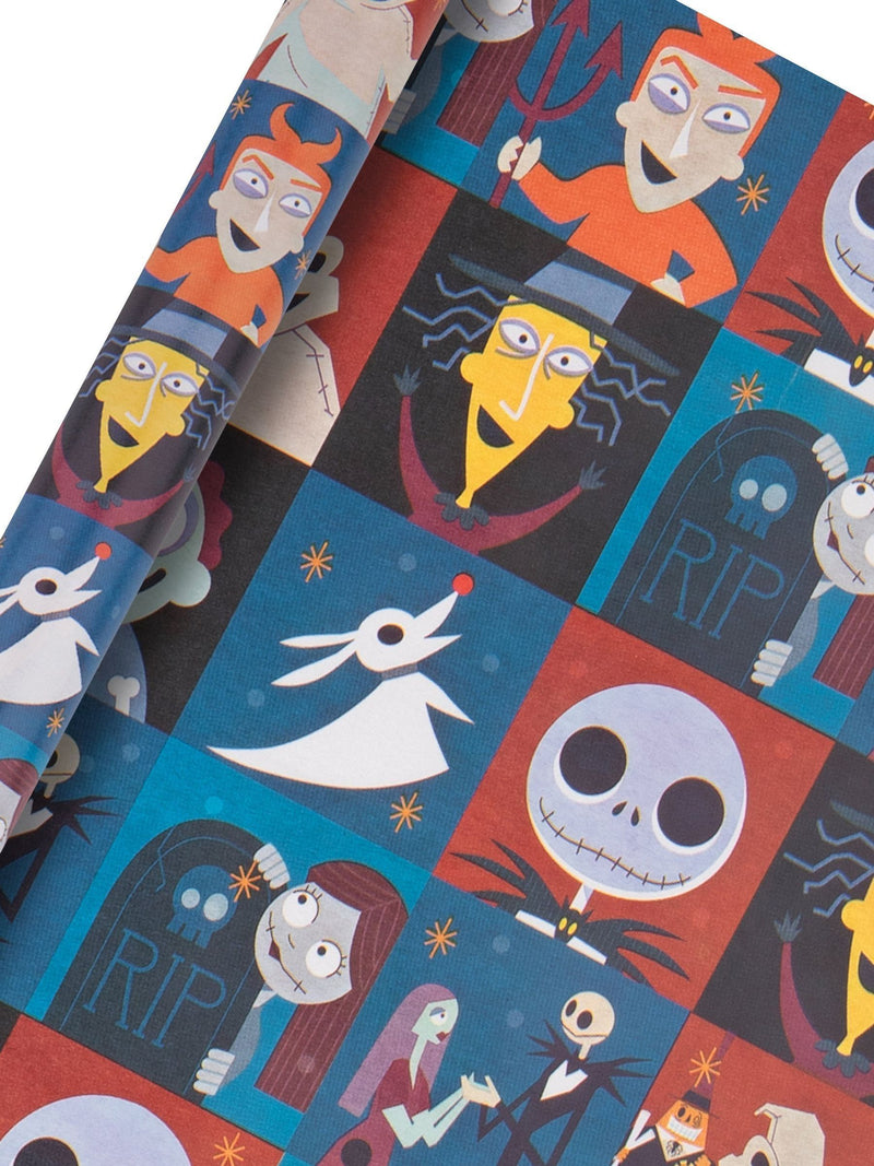 Hallmark Nightmare Before Christmas wrapping paper 3 rolls, imported from the UK