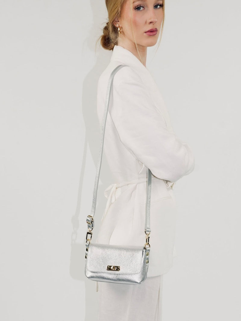 Apatchy Silver The Maisie Leather Bag