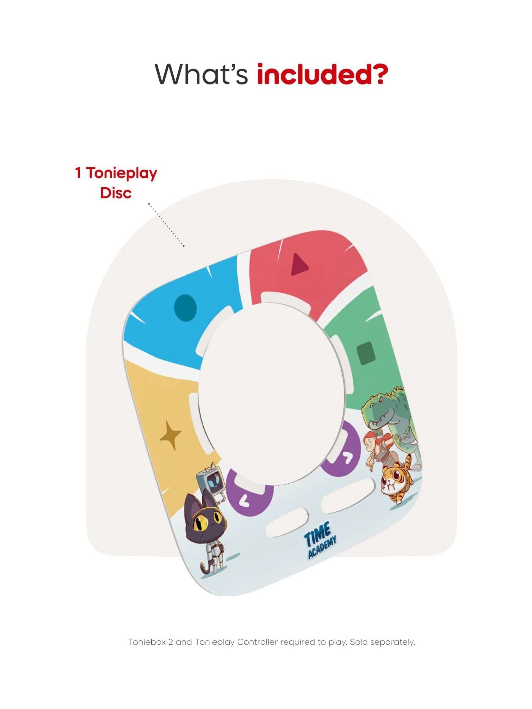 Tonies Time Academy Tonieplay Game - British product