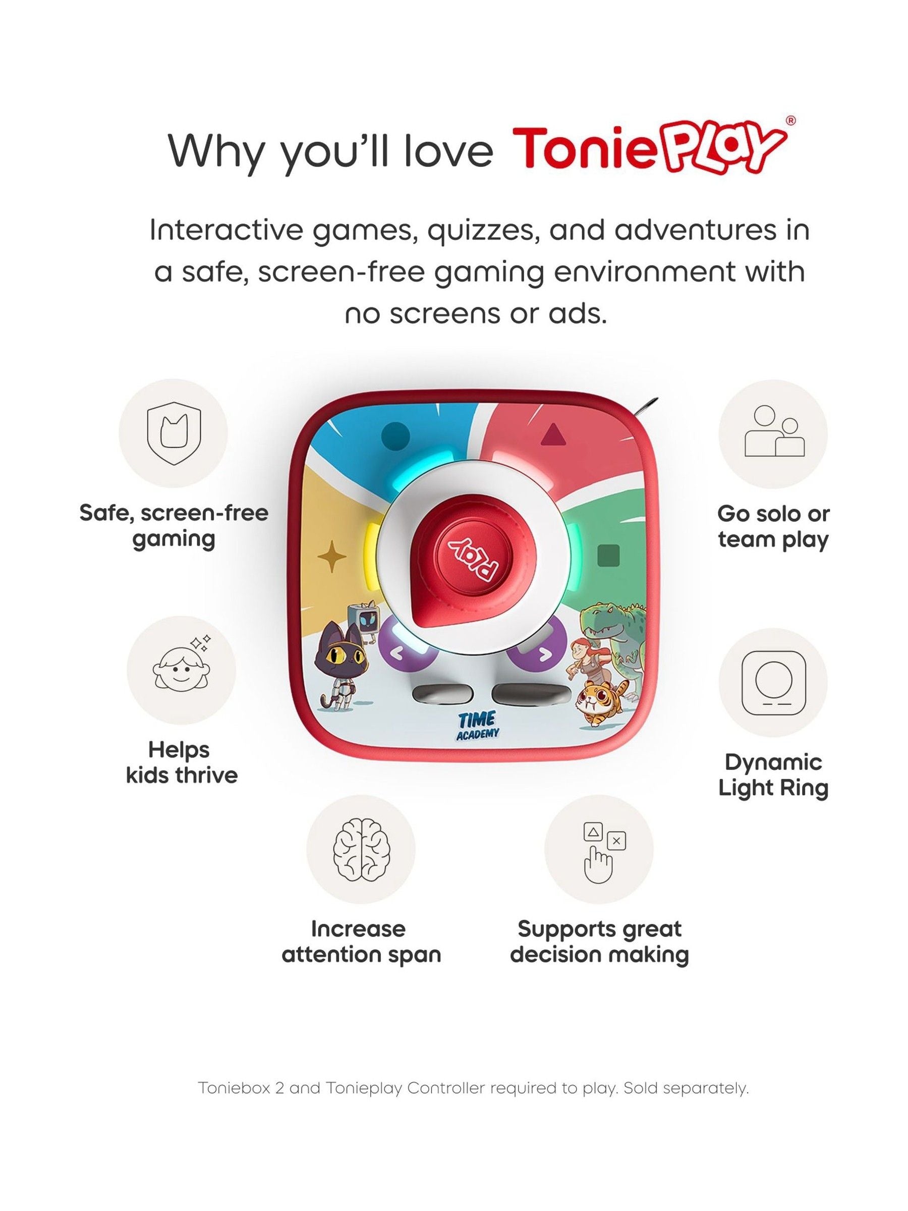Tonies Time Academy Tonieplay Game - British product