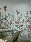 Graham & Brown Allurium Pink Wallpaper Mural Sample (A4)