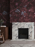 Graham & Brown Damson Obassia Fixed Size A4 Mural Sample