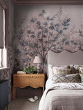 Graham & Brown Forest in Bloom Soft Green A4 Mural Sample