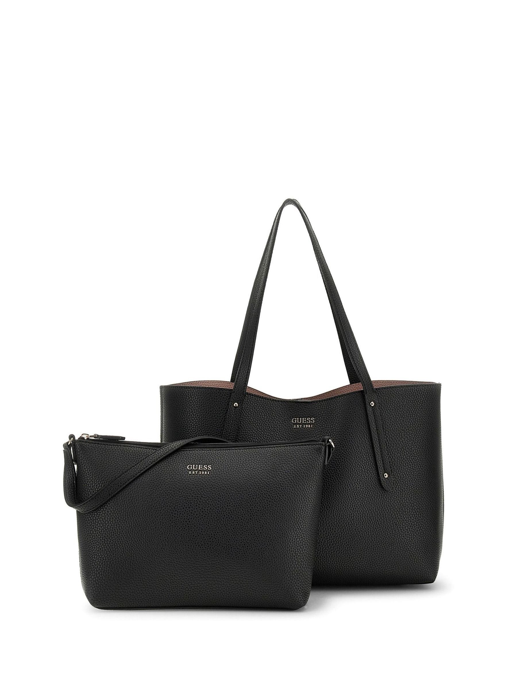 Guess Cream Brenton 2 In 1 Tote Bag