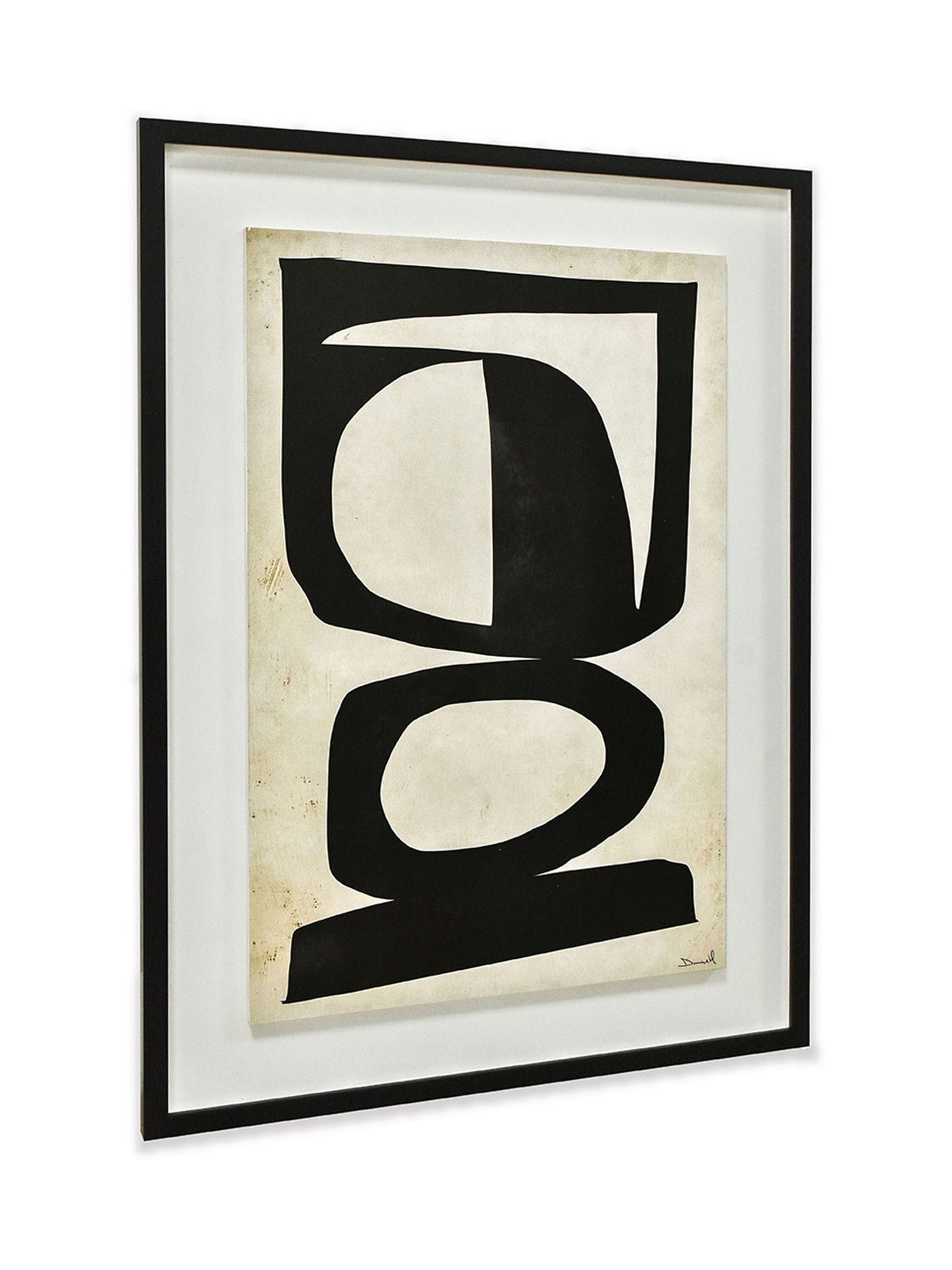 The Art Group Cream Chances framed print 50x70cm, UK version