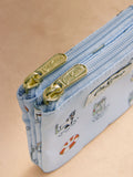 Cath Kidston Stanley Dog Print Double Zip Purse, imported from the UK