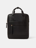 Accessorize black faux leather backpack for commuting - British product