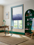 Bluebellgray Cornflower Ombre roman blind 550x3000mm, imported from the UK